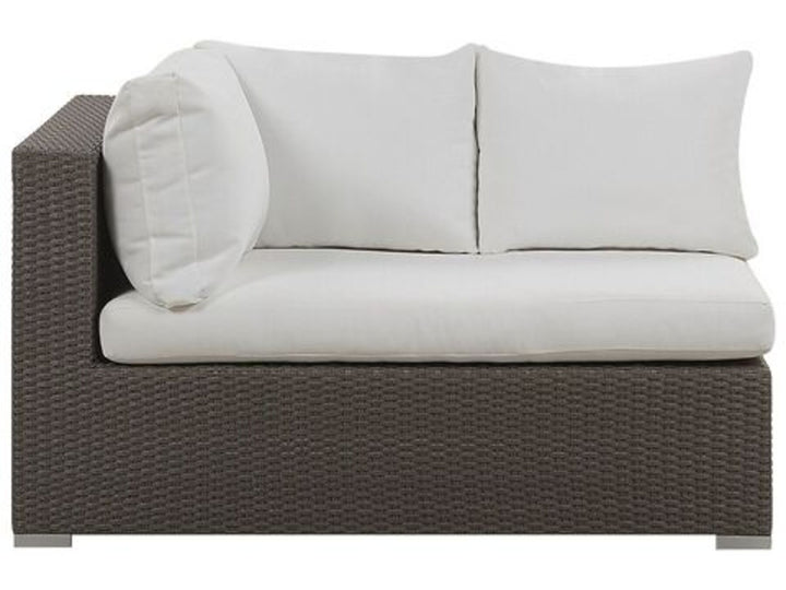 8 Seater PE Rattan Garden Lounge Set Taupe Maestro II