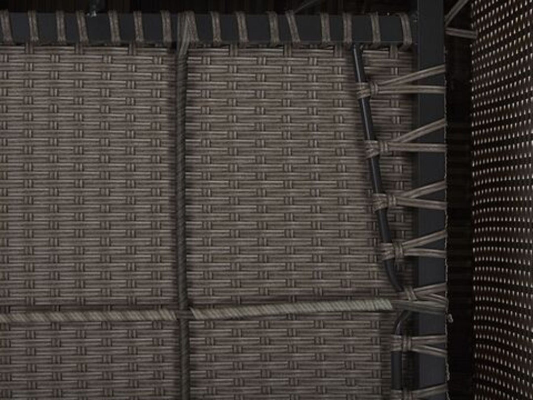 Maestro II 8 Seater PE Rattan Garden Lounge Set Taupe