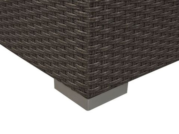 Maestro II 8 Seater PE Rattan Garden Lounge Set Taupe