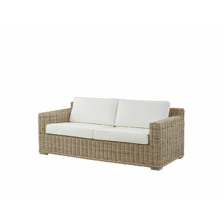 4 Seater Rattan Garden Sofa Set Natural Ardea