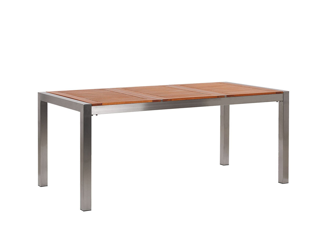 Grosseto 6 Seater Garden Dining Set Eucalyptus Wood Top with Chairs