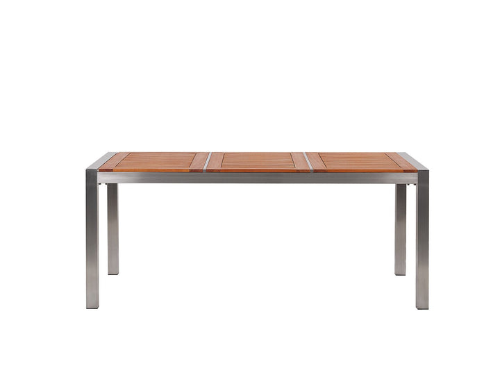 Grosseto 6 Seater Garden Dining Set Eucalyptus Wood Top with Chairs