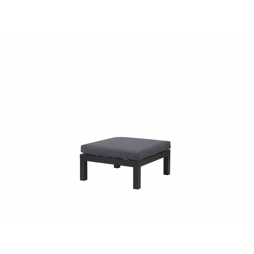 Messina 5 Seater Aluminium Garden Corner Sofa Set Grey