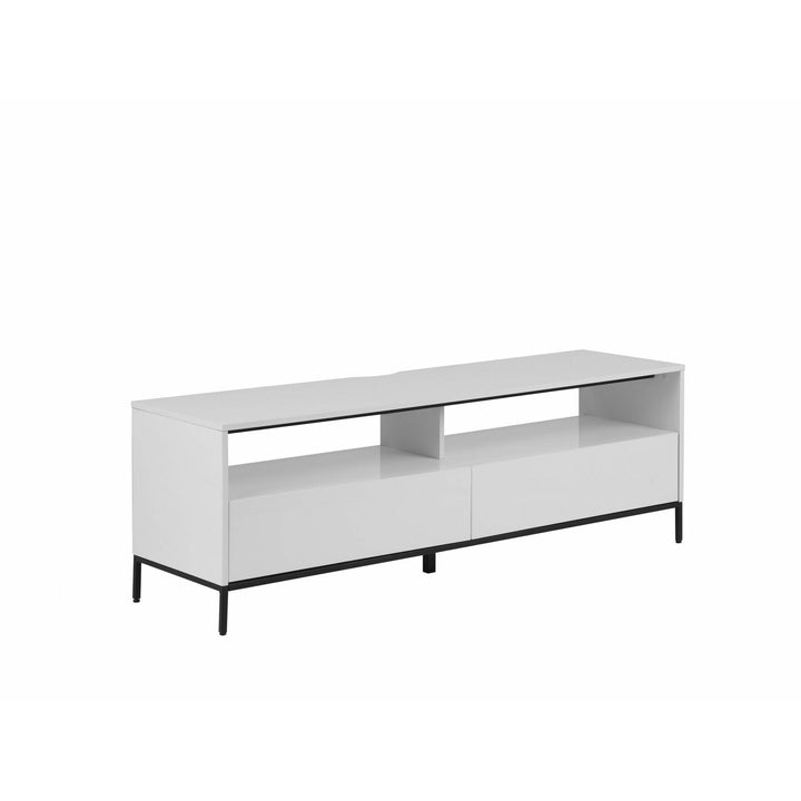 TV Stand LED White Plains