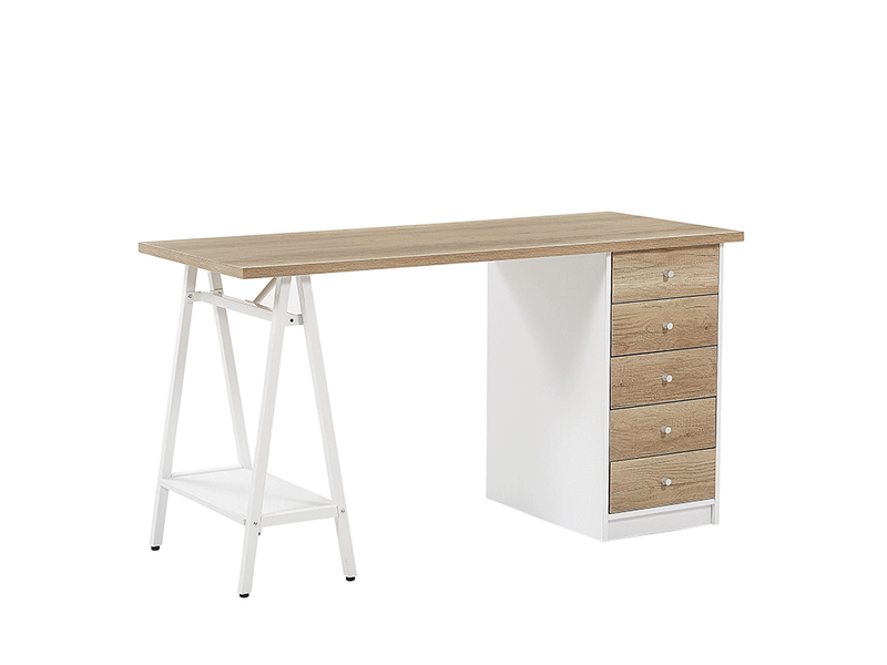 Zamudio desk white deals