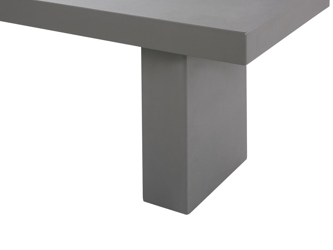 Concrete Outdoor Grey Bench Taranto