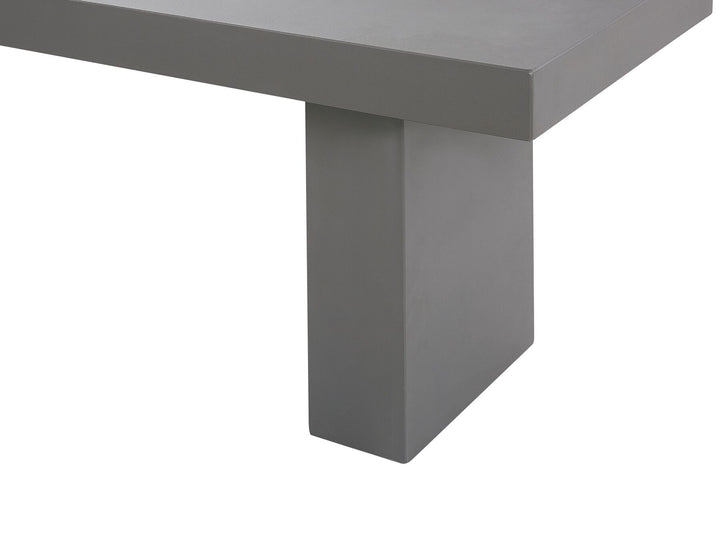 Concrete Outdoor Grey Bench Taranto