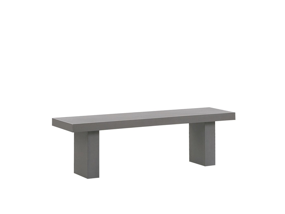 Concrete Outdoor Grey Bench Taranto