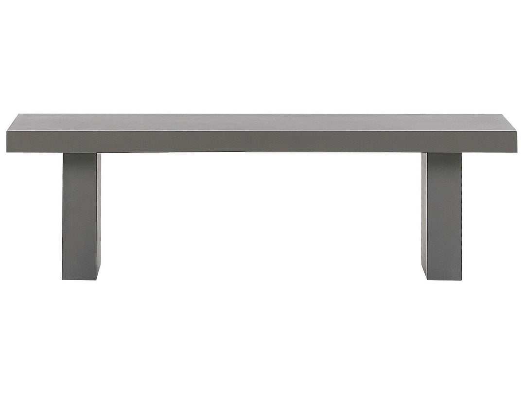 Concrete Outdoor Grey Bench Taranto