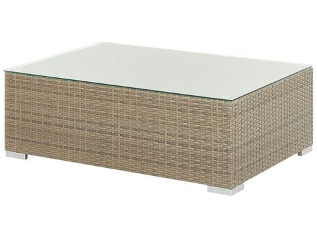 Maestro II 8 Seater PE Rattan Garden Lounge Set Light Brown
