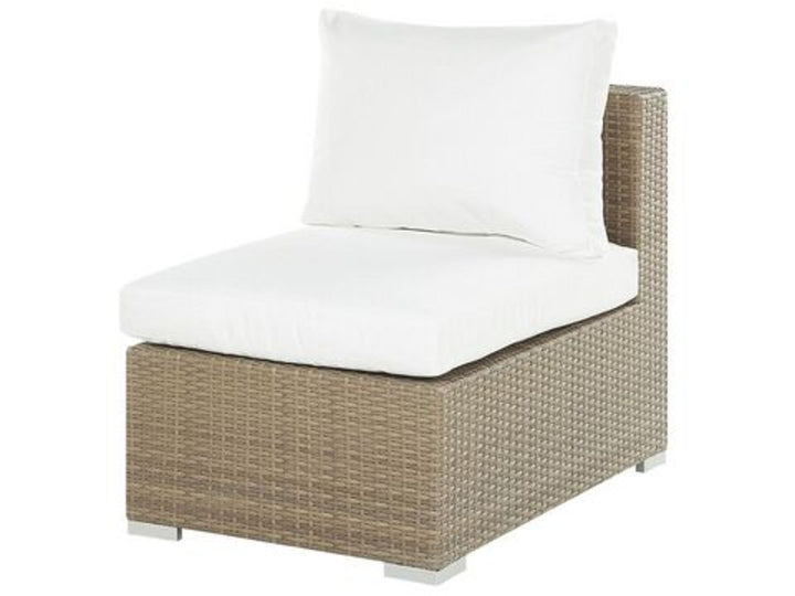 Maestro II 8 Seater PE Rattan Garden Lounge Set Light Brown