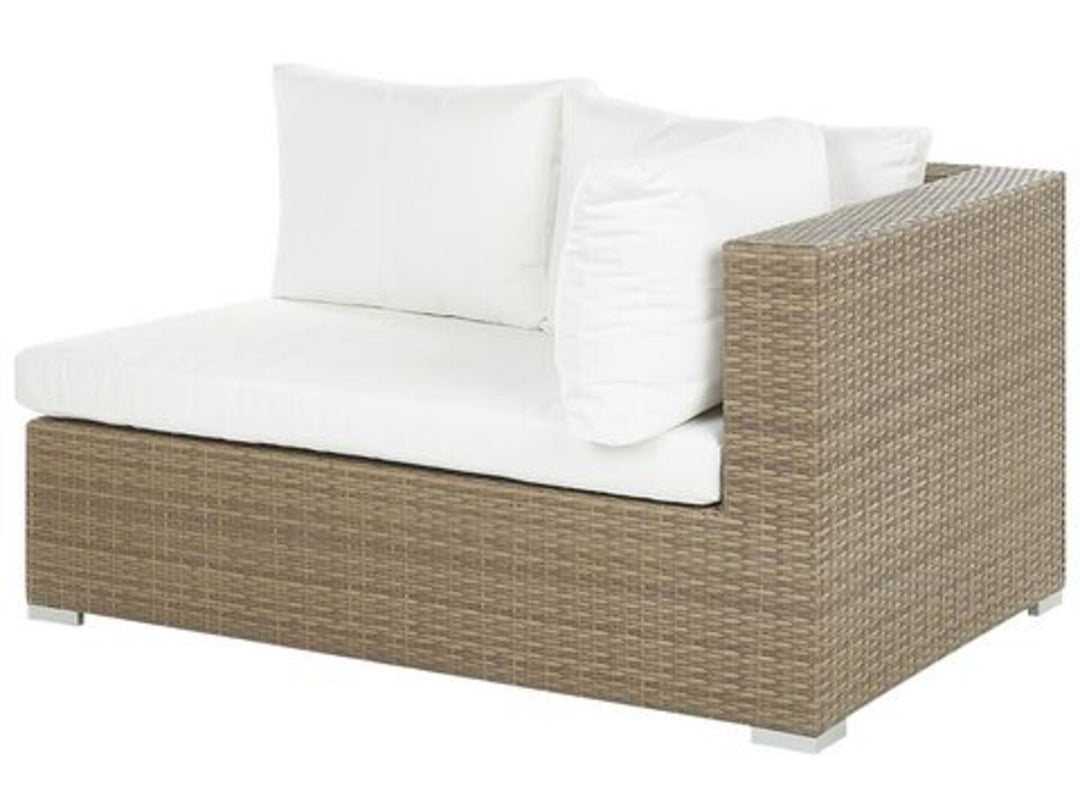 Maestro II 8 Seater PE Rattan Garden Lounge Set Light Brown