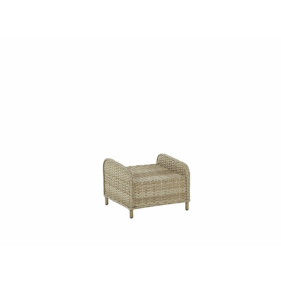 Ponza 2 Seater PE Rattan Garden Lounge Set Natural