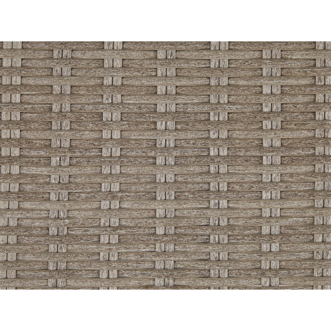 Contare 6 Seater PE Rattan Garden Lounge Set Taupe