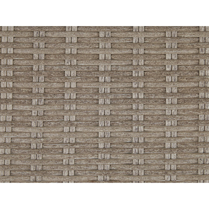 Contare 6 Seater PE Rattan Garden Lounge Set Taupe
