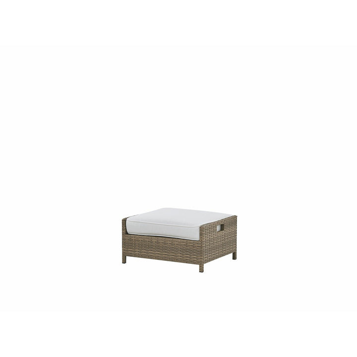 Belluno 3 Seater PE Rattan Garden Sofa Set White