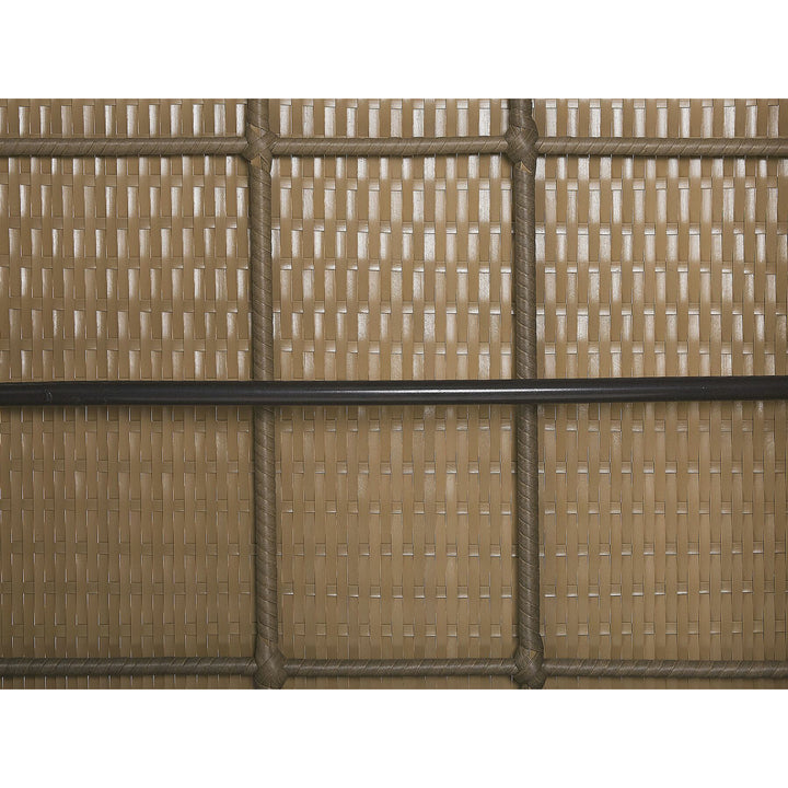 Belluno 3 Seater PE Rattan Garden Sofa Set White
