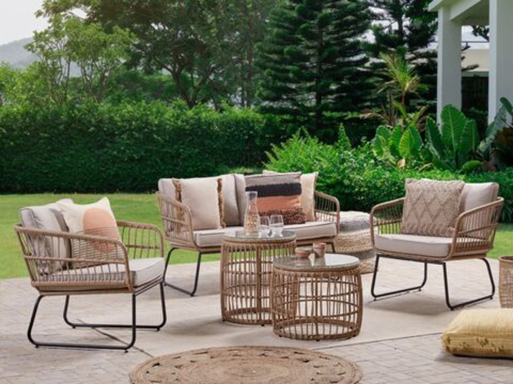 Ravello 4 Seater Garden Sofa Set Beige