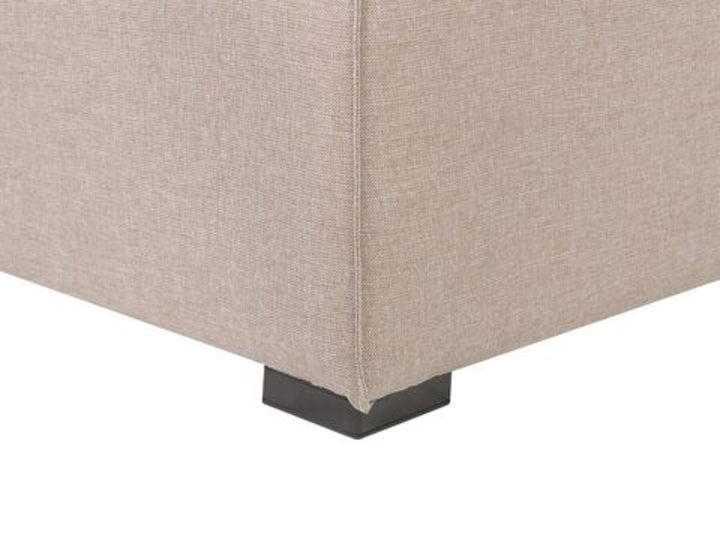 Arezzo Left Hand 7 Seater Garden Corner Sofa Set Beige