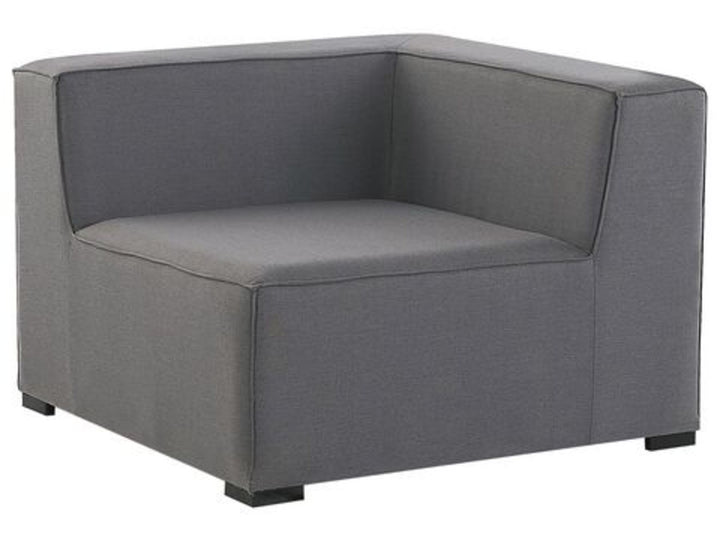 Arezzo Left Hand 7 Seater Garden Corner Sofa Set Grey