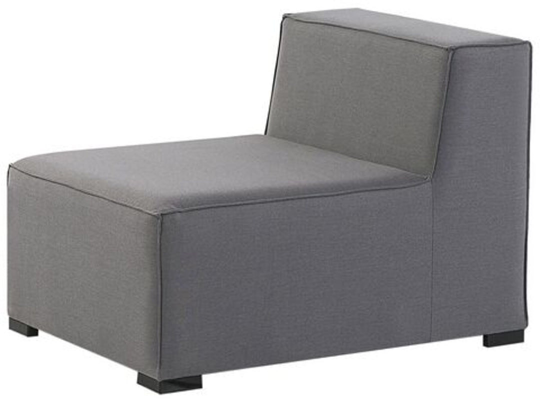 Arezzo Left Hand 7 Seater Garden Corner Sofa Set Grey