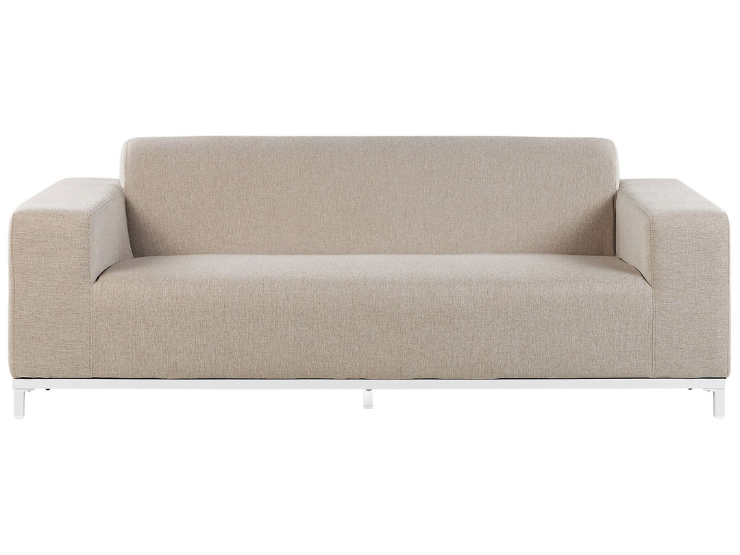 Garden Sofa Beige with White Rovigo