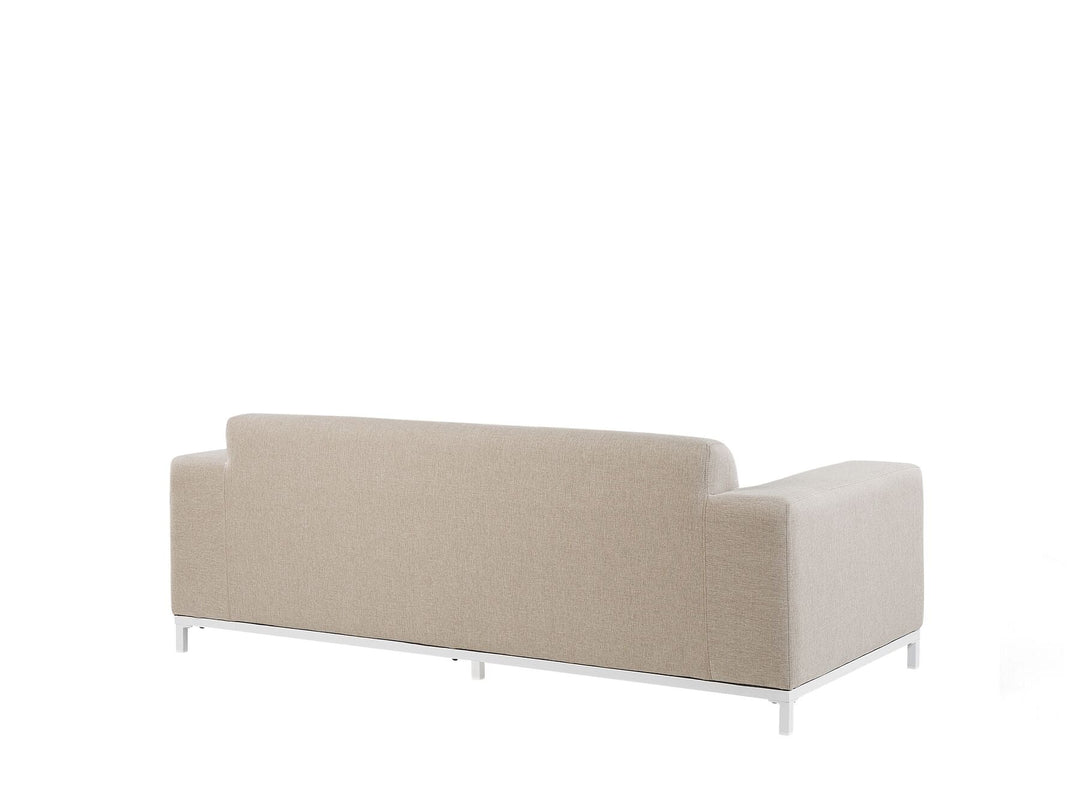 Garden Sofa Beige with White Rovigo