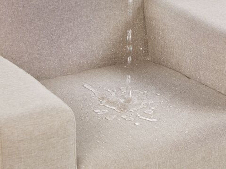 Rovigo 5 Seater Garden Sofa Set Beige with White