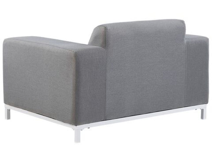 Rovigo 5 Seater Garden Sofa Set Grey with White