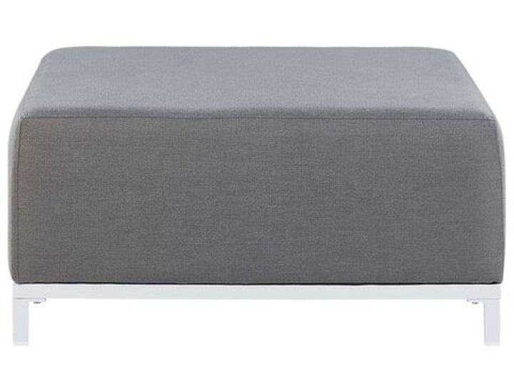 Rovigo 5 Seater Garden Sofa Set Grey with White