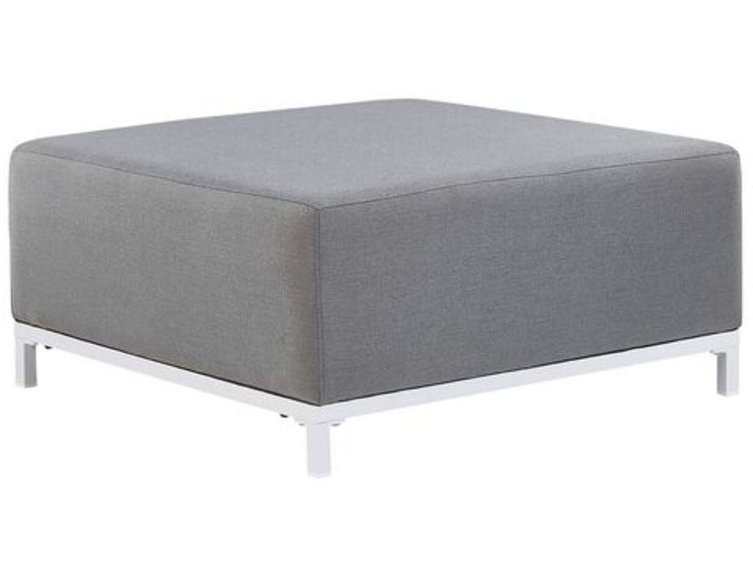 Rovigo 5 Seater Garden Sofa Set Grey with White