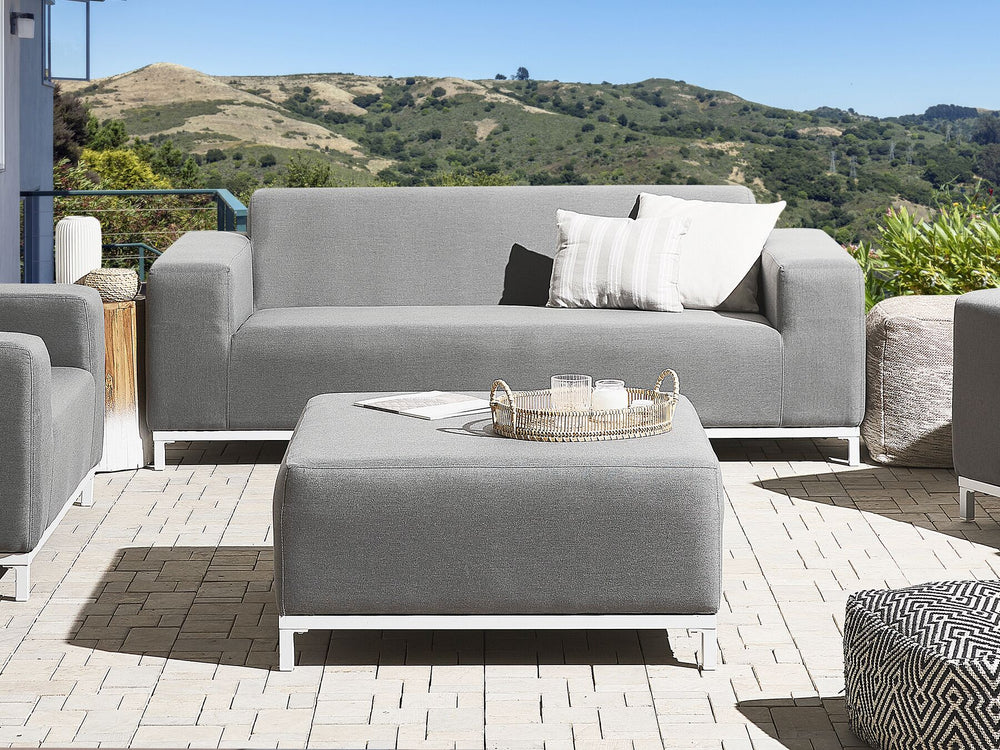 Rovigo Garden Sofa 3 Seater Grey
