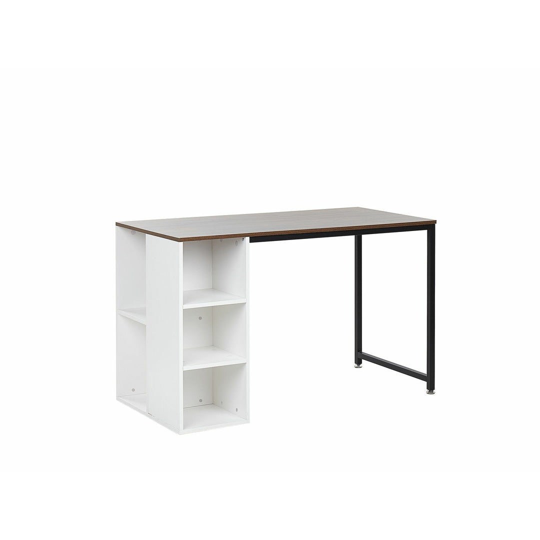 Harvin Home Office Desk with Shelves 120 x 60 cm