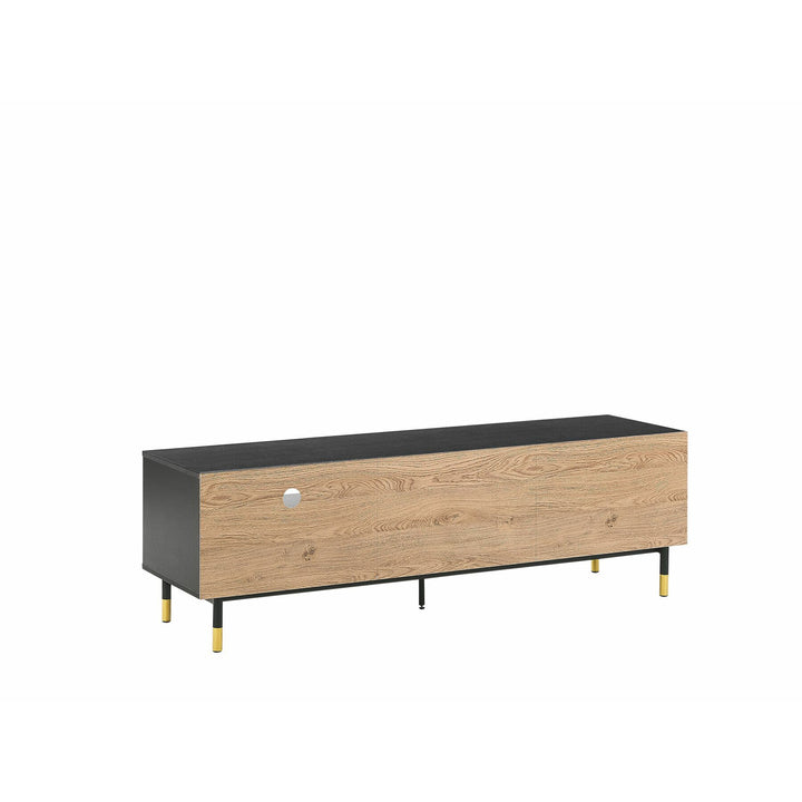 Chatham TV Stand Black with Light Wood