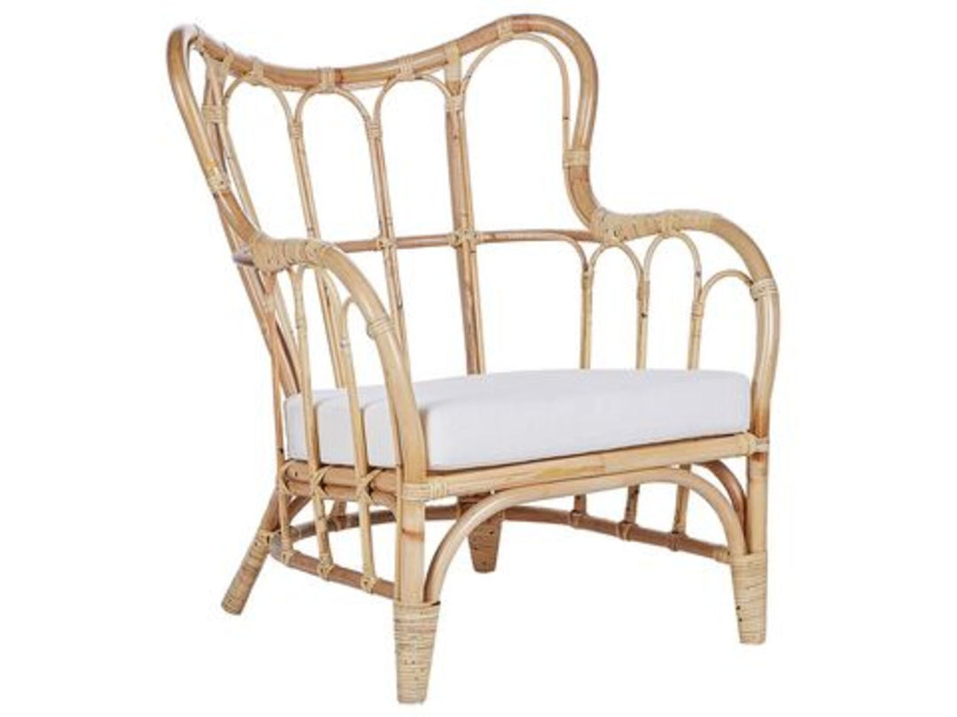 Brindisi 4 Seater Rattan Garden Sofa Set Natural