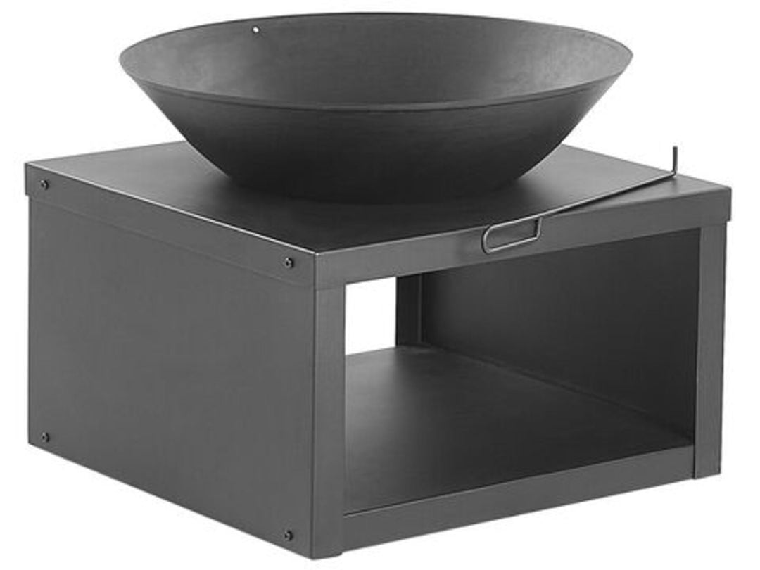 Charcoal Fire Pit Black Tanara