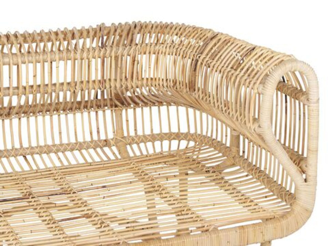 Dolcedo 4 Seater Rattan Sofa Set Natural