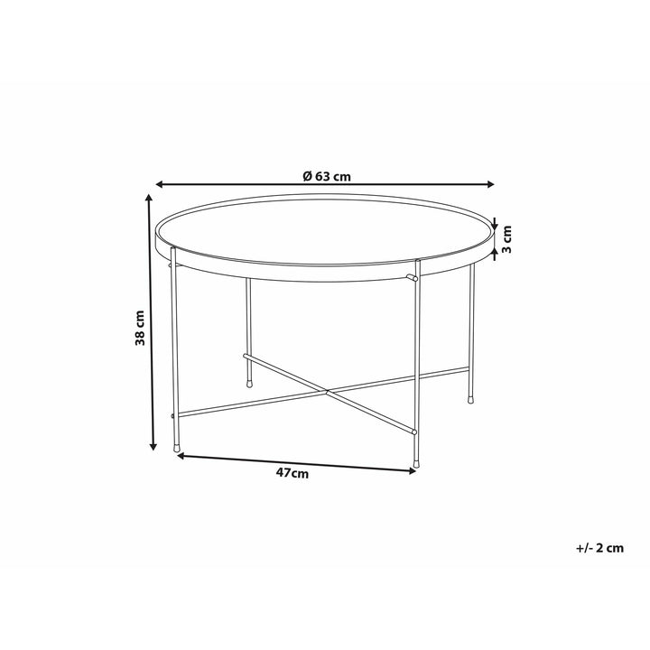 Pomona Coffee Table Gold