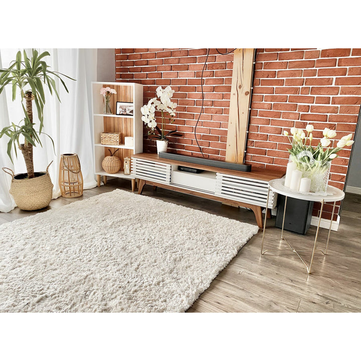 Oglethorpe TV Stand Dark Wood