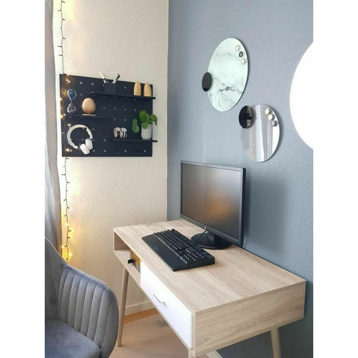 Aislin 1 Drawer Home Office Desk with Shelf 100 x 48 cm