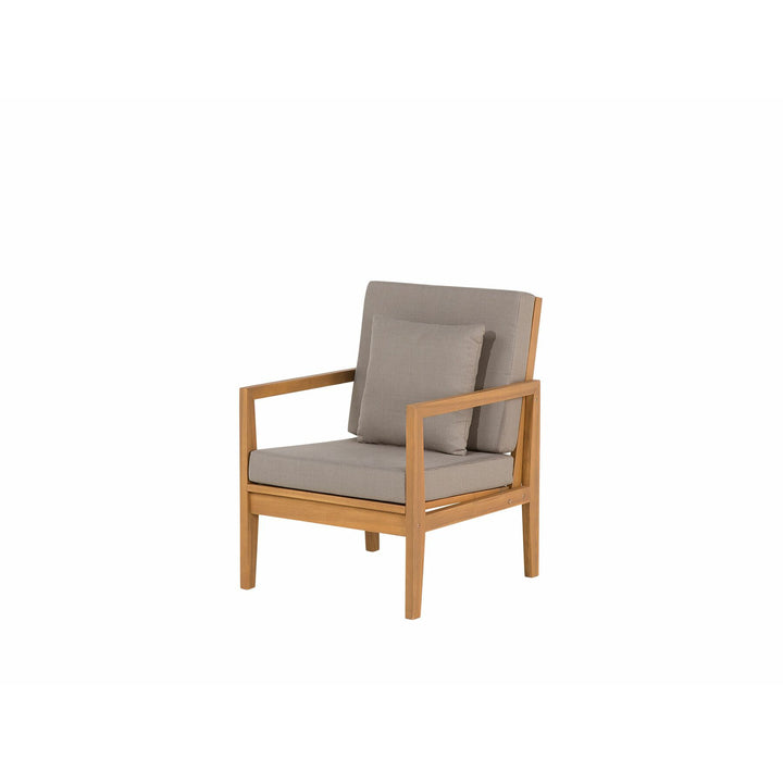 Pataja 7 Seater Acacia Wood Garden Lounge Set Grey