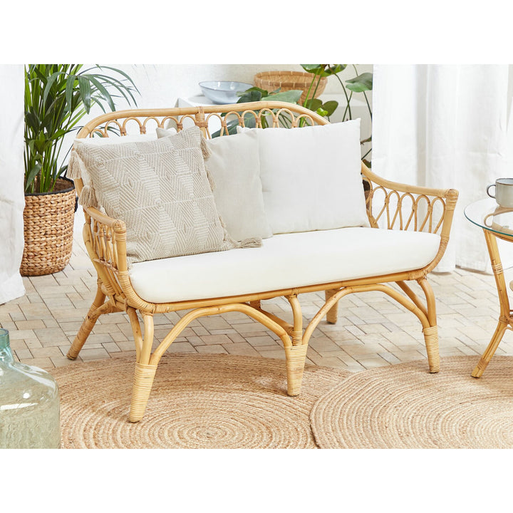 Sibari 4 Seater Rattan Sofa Set Natural