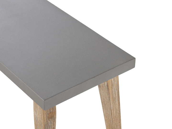 Concrete Outdoor Bench Grey 160 cm Oria