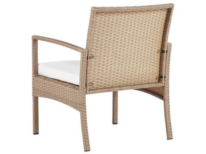 Marsala 4 Seater PE Rattan Garden Sofa Set Light Brown