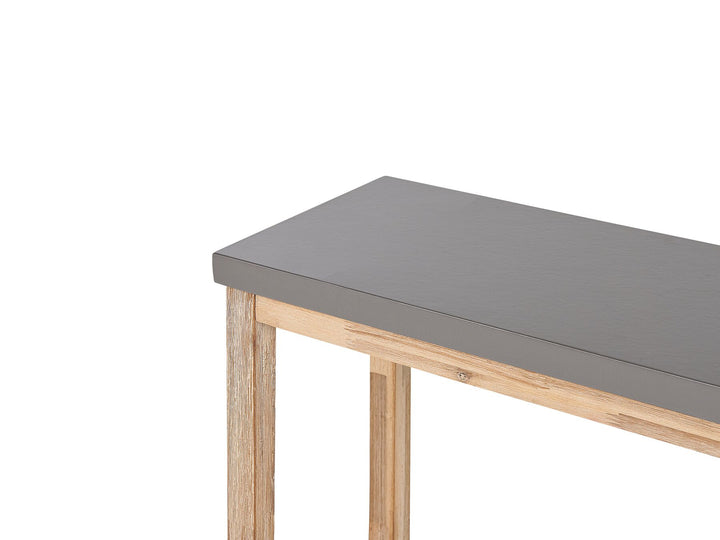Concrete Outdoor Bench Grey 160 cm Ostuni