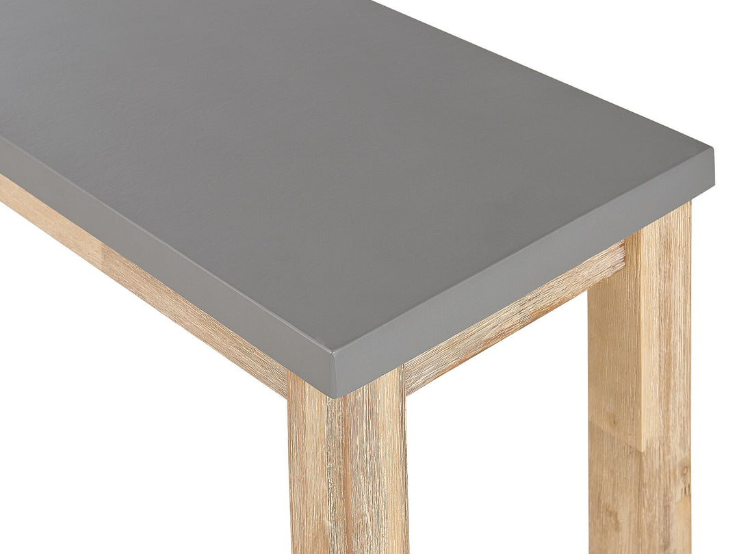 Concrete Outdoor Bench Grey 160 cm Ostuni