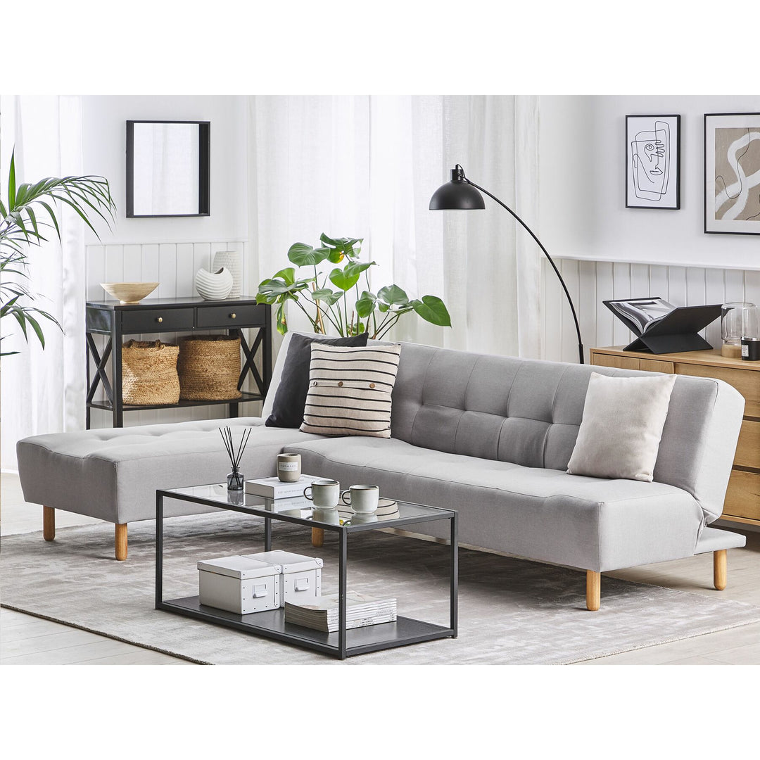 Monroe Fabric Corner Sofa Bed