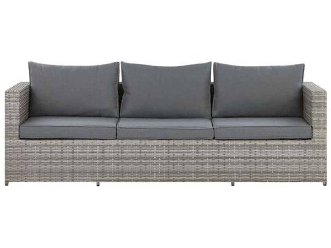 Sabbia 5 Seater PE Rattan Garden Sofa Set Grey