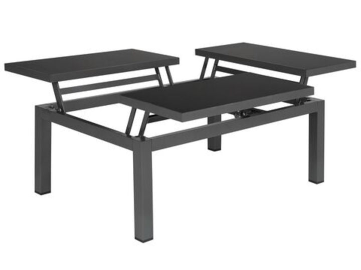 Forano 6 Seater Aluminium Garden Sofa Set Grey