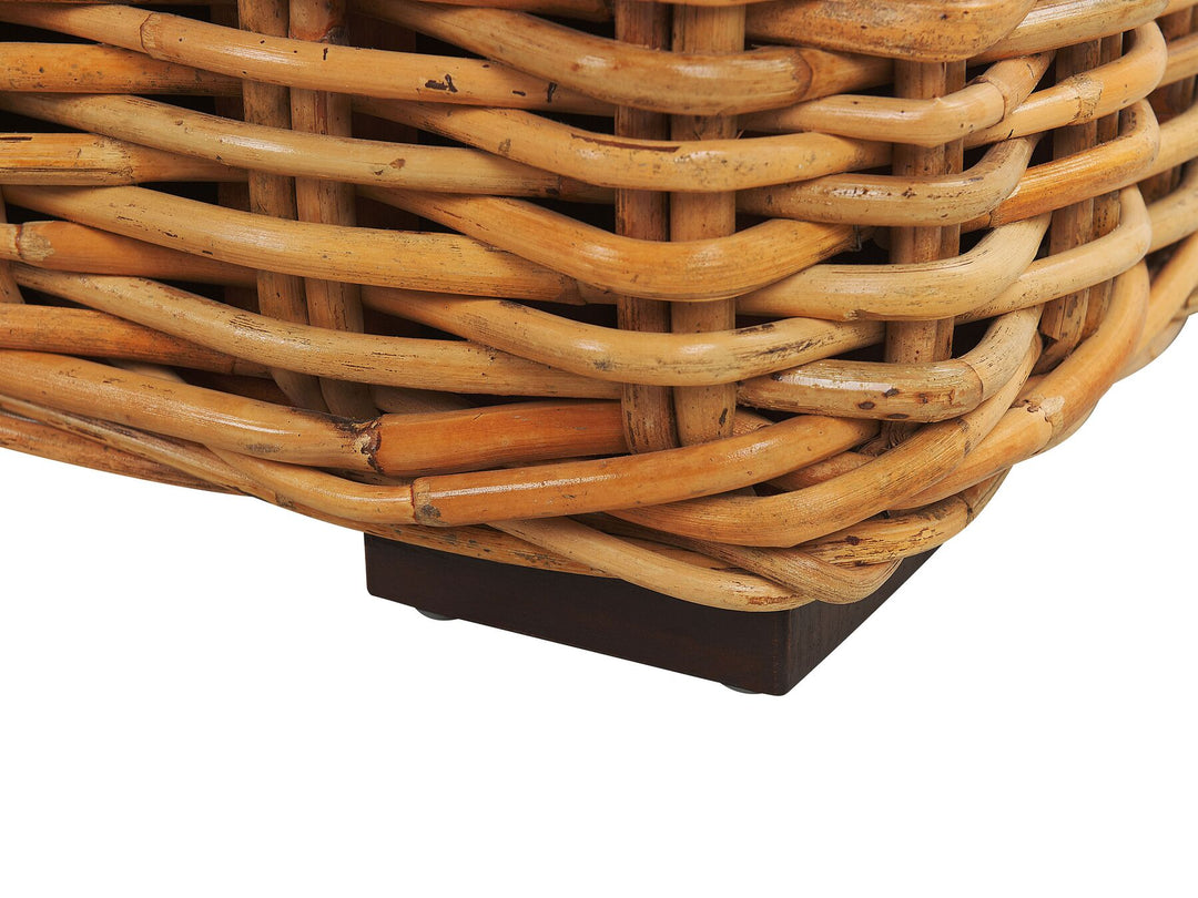 Forli 2 Seater Rattan Garden Sofa Natural